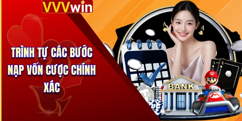 Nạp Tiền VVVWin - Cẩm Nang Chuyển Vốn An Toàn Siêu Tốc 3 Trình tự các bước nạp vốn cược chính xác